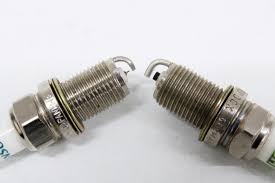 an Iridium and a Copper spark plug