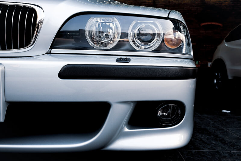 clear e39 m5 headlight