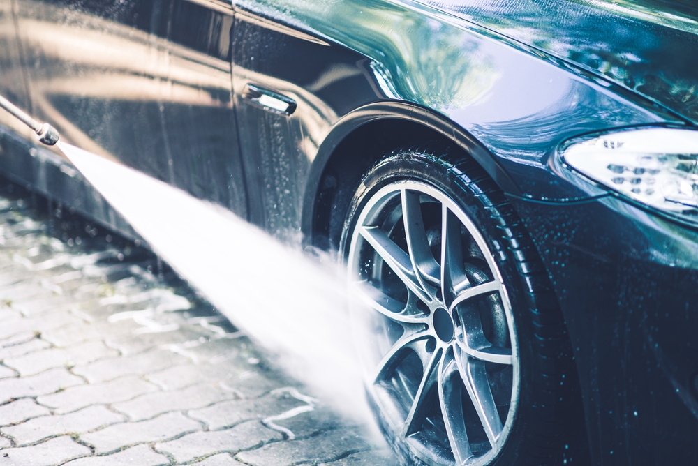 pressure wash wheels