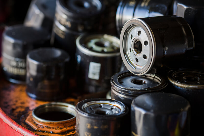 Used oil filter