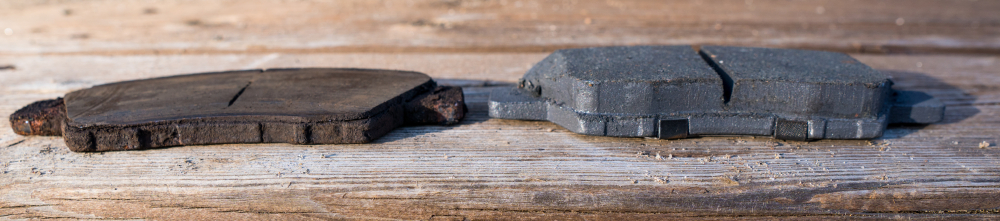 worn brake pads