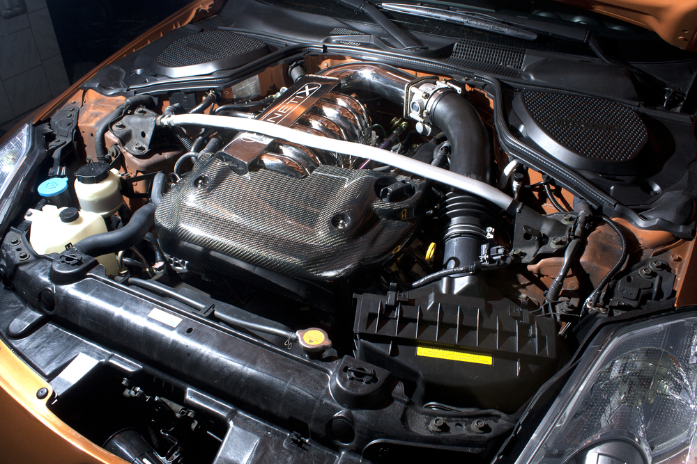 Nissan 350Z engine bay