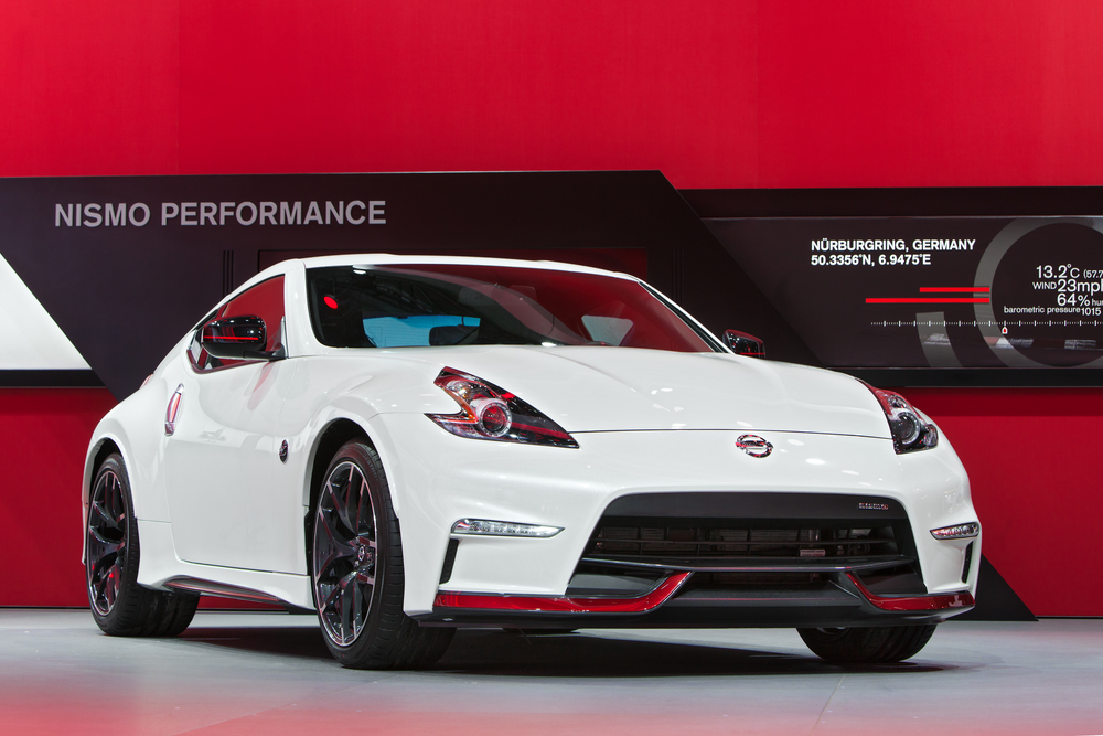 Nissan 370Z NISMO front 3/4