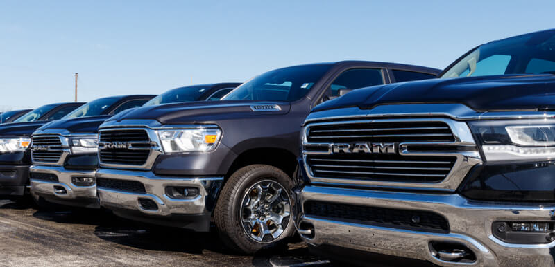 Dodge Ram pickup trucks