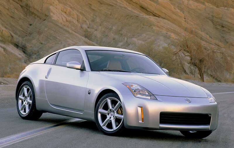 Silver 2002 Nissan 350Z