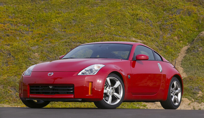 2007 Nissan 350Z red