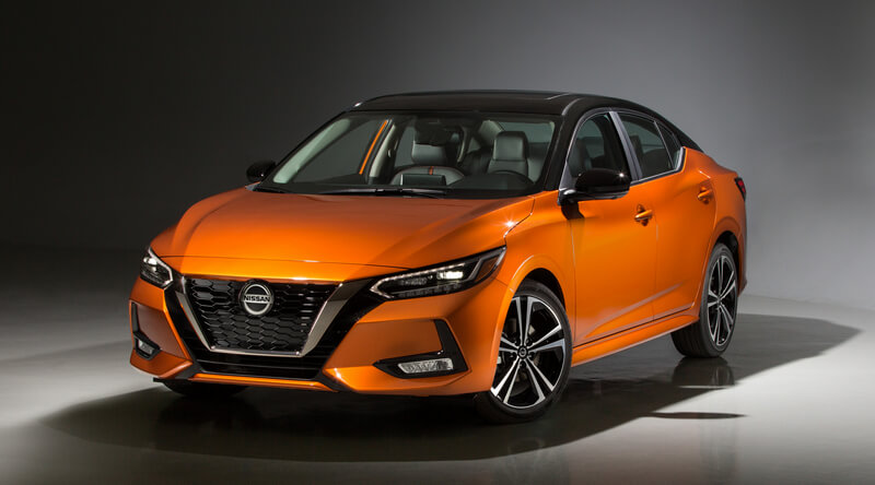 2020 Nissant Sentra with CVT Transmission