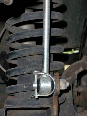 disconnecting sway bar