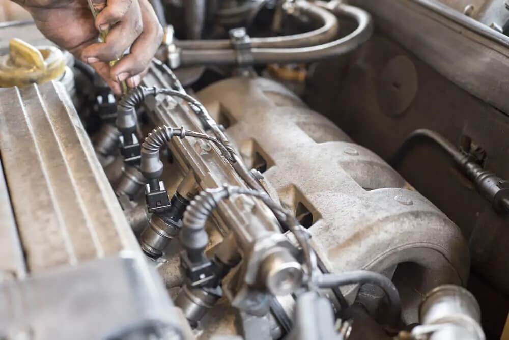 Fuel injector disassembly